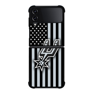 SAN ANTONIO SPURS NBA USA FLAG Samsung Galaxy Z Flip 4 Case Cover SAN ANTONIO SPURS NBA USA FLAG Samsung Galaxy Z Flip 4 Case Cover