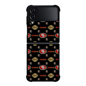 SAN FRANCISCO 49ERS FOOTBALL PATTERN Samsung Galaxy Z Flip 4 Case Cover