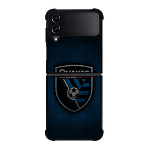 SAN JOSE EARTHQUAKES SOCCER MLS Samsung Galaxy Z Flip 4 Case Cover SAN JOSE EARTHQUAKES SOCCER MLS Samsung Galaxy Z Flip 4 Case Cover
