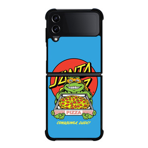 SANTA CRUZ SKATEBOARD X NINJA TURTLES Samsung Galaxy Z Flip 4 Case Cover SANTA CRUZ SKATEBOARD X NINJA TURTLES Samsung Galaxy Z Flip 4 Case Cover