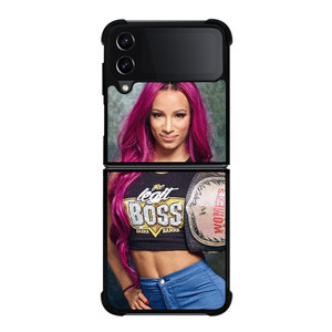 SASHA BANKS WWE WOMAN Samsung Galaxy Z Flip 4 Case Cover SASHA BANKS WWE WOMAN Samsung Galaxy Z Flip 4 Case Cover