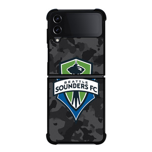 SEATTLE SOUNDERS FC MLS BLACK CAMO Samsung Galaxy Z Flip 4 Case Cover SEATTLE SOUNDERS FC MLS BLACK CAMO Samsung Galaxy Z Flip 4 Case Cover