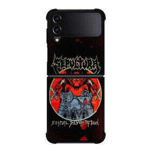 SEPULTURA BESTIAL DEVASTATION Samsung Galaxy Z Flip 4 Case Cover SEPULTURA BESTIAL DEVASTATION Samsung Galaxy Z Flip 4 Case Cover