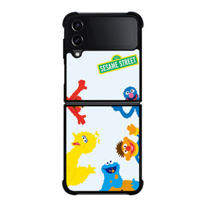 SESAME STREET MUPPETS Samsung Galaxy Z Flip 4 Case Cover SESAME STREET MUPPETS Samsung Galaxy Z Flip 4 Case Cover