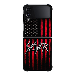 SLAYER ROCK BAND AMERICA Samsung Galaxy Z Flip 4 Case Cover SLAYER ROCK BAND AMERICA Samsung Galaxy Z Flip 4 Case Cover
