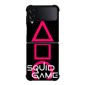 SQUID GAME LOGO NETFLIX Samsung Galaxy Z Flip 4 Case Cover SQUID GAME LOGO NETFLIX Samsung Galaxy Z Flip 4 Case Cover