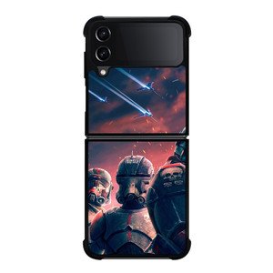 STAR WARS THE BAD BATCH CARTOON Samsung Galaxy Z Flip 4 Case Cover STAR WARS THE BAD BATCH CARTOON Samsung Galaxy Z Flip 4 Case Cover