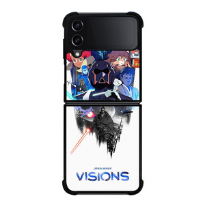 STAR WARS VISIONS CARTOON Samsung Galaxy Z Flip 4 Case Cover STAR WARS VISIONS CARTOON Samsung Galaxy Z Flip 4 Case Cover