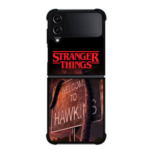 STRANGER THINGS WELCOME TO HAWKINS Samsung Galaxy Z Flip 4 Case Cover STRANGER THINGS WELCOME TO HAWKINS Samsung Galaxy Z Flip 4 Case Cover