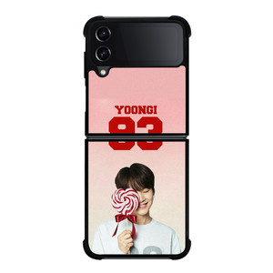 SUGA MIN YOONGIN BTS BANGTAN BOYS Samsung Galaxy Z Flip 4 Case Cover SUGA MIN YOONGIN BTS BANGTAN BOYS Samsung Galaxy Z Flip 4 Case Cover
