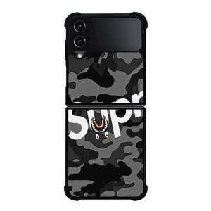 SUPREME BAPE SHARK Samsung Galaxy Z Flip 4 Case Cover SUPREME BAPE SHARK Samsung Galaxy Z Flip 4 Case Cover