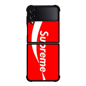 SUPREME X COKE COCA COLA Samsung Galaxy Z Flip 4 Case Cover SUPREME X COKE COCA COLA Samsung Galaxy Z Flip 4 Case Cover