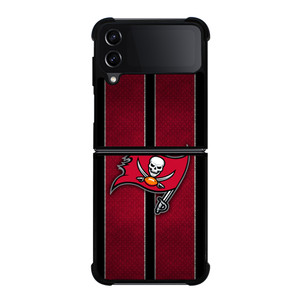 TAMPA BAY BUCCANEERS NFL METAL STRIPE Samsung Galaxy Z Flip 4 Case Cover TAMPA BAY BUCCANEERS NFL METAL STRIPE Samsung Galaxy Z Flip 4 Case Cover