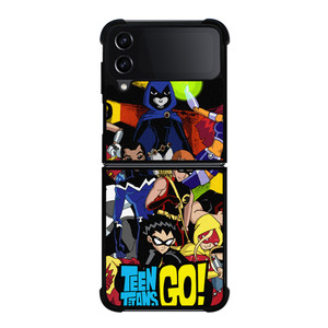 TEEN TITANS GO A CHARACTERS Samsung Galaxy Z Flip 4 Case Cover TEEN TITANS GO A CHARACTERS Samsung Galaxy Z Flip 4 Case Cover