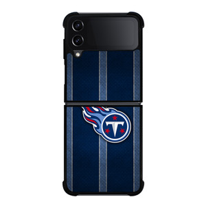 TENNESSEE TITANS NFL METAL STRIPE Samsung Galaxy Z Flip 4 Case Cover TENNESSEE TITANS NFL METAL STRIPE Samsung Galaxy Z Flip 4 Case Cover