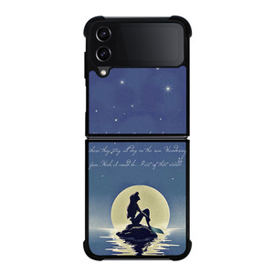 THE LITTLE MERMAID QUOTES Samsung Galaxy Z Flip 4 Case Cover THE LITTLE MERMAID QUOTES Samsung Galaxy Z Flip 4 Case Cover