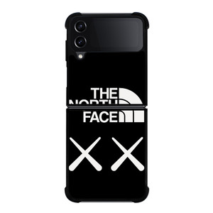 THE NORTH FACE X KAWS LOGO Samsung Galaxy Z Flip 4 Case Cover THE NORTH FACE X KAWS LOGO Samsung Galaxy Z Flip 4 Case Cover