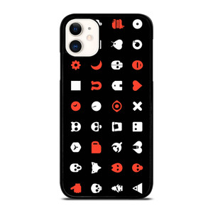 LOVE DEATH AND ROBOTS PATTERN iPhone 11 Case Cover