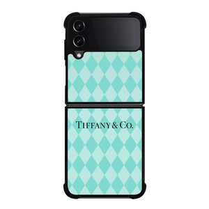 TIFFANY AND CO DIAMOND PATTERN Samsung Galaxy Z Flip 4 Case Cover TIFFANY AND CO DIAMOND PATTERN Samsung Galaxy Z Flip 4 Case Cover