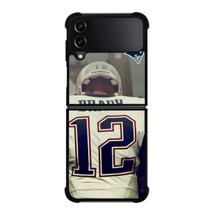 TOM BRADY JERSEY NEW ENGLAND PATRIOTS Samsung Galaxy Z Flip 4 Case Cover