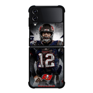 TOM BRADY TAMPA BAY BUCCANEERS NFL Samsung Galaxy Z Flip 4 Case Cover TOM BRADY TAMPA BAY BUCCANEERS NFL Samsung Galaxy Z Flip 4 Case Cover
