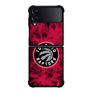 TORONTO RAPTORS BASKETBALL NBA FIRE Samsung Galaxy Z Flip 4 Case Cover