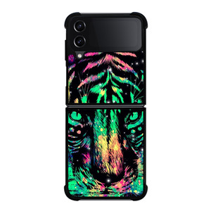 TRIPPY TIGER ART 2 Samsung Galaxy Z Flip 4 Case Cover TRIPPY TIGER ART 2 Samsung Galaxy Z Flip 4 Case Cover