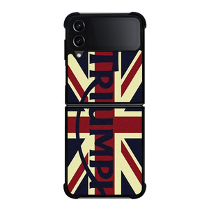 TRIUMPH MOTORCYCLES UNION JACK 2 Samsung Galaxy Z Flip 4 Case Cover TRIUMPH MOTORCYCLES UNION JACK 2 Samsung Galaxy Z Flip 4 Case Cover