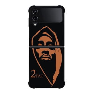 TUPAC SHAKUR SILHOUETTE Samsung Galaxy Z Flip 4 Case Cover TUPAC SHAKUR SILHOUETTE Samsung Galaxy Z Flip 4 Case Cover