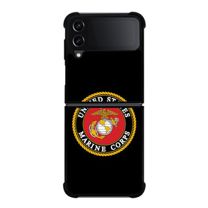 UNITED STATES MARINE CORPS LOGO Samsung Galaxy Z Flip 4 Case Cover