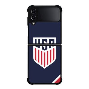 UNITED STATES SOCCER USMNT NAVY Samsung Galaxy Z Flip 4 Case Cover UNITED STATES SOCCER USMNT NAVY Samsung Galaxy Z Flip 4 Case Cover