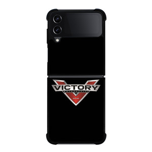 VICTORY MOTORCYCLES USA BLACK Samsung Galaxy Z Flip 4 Case Cover VICTORY MOTORCYCLES USA BLACK Samsung Galaxy Z Flip 4 Case Cover