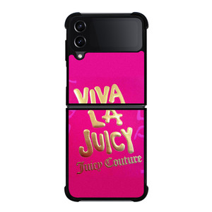VIVA LA JUICY COUTURE Samsung Galaxy Z Flip 4 Case Cover VIVA LA JUICY COUTURE Samsung Galaxy Z Flip 4 Case Cover
