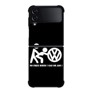 VW VOLKSWAGEN GAS OR ASS Samsung Galaxy Z Flip 4 Case Cover VW VOLKSWAGEN GAS OR ASS Samsung Galaxy Z Flip 4 Case Cover