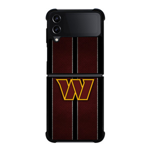 WASHINGTON COMMANDERS NFL METAL STRIPE Samsung Galaxy Z Flip 4 Case Cover WASHINGTON COMMANDERS NFL METAL STRIPE Samsung Galaxy Z Flip 4 Case Cover