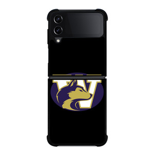 WASHINGTON HUSKIES FOOTBALL SYMBOL Samsung Galaxy Z Flip 4 Case Cover WASHINGTON HUSKIES FOOTBALL SYMBOL Samsung Galaxy Z Flip 4 Case Cover
