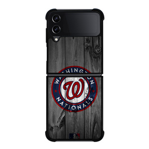 WASHINGTON NATIONALS BASEBALL MLB WOOD LOGO Samsung Galaxy Z Flip 4 Case Cover WASHINGTON NATIONALS BASEBALL MLB WOOD LOGO Samsung Galaxy Z Flip 4 Case Cover