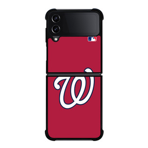 WASHINGTON NATIONALS MLB LOGO Samsung Galaxy Z Flip 4 Case Cover WASHINGTON NATIONALS MLB LOGO Samsung Galaxy Z Flip 4 Case Cover