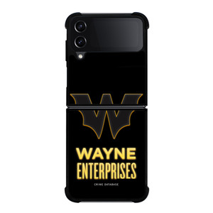 WAYNE ENTERPRISES BATMAN LOGO Samsung Galaxy Z Flip 4 Case Cover WAYNE ENTERPRISES BATMAN LOGO Samsung Galaxy Z Flip 4 Case Cover