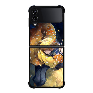 ZENITSU AGATSUMA DEMON SLAYER ANIME Samsung Galaxy Z Flip 4 Case Cover