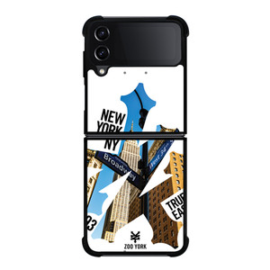 ZOO YORK NEW YORK CITY NYC SKATEBOARD Samsung Galaxy Z Flip 4 Case Cover ZOO YORK NEW YORK CITY NYC SKATEBOARD Samsung Galaxy Z Flip 4 Case Cover