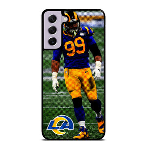 AARON DONALD 99 LOS ANGELES RAMS NFL FOOTBALL 2 Samsung Galaxy S21 FE Case Cover