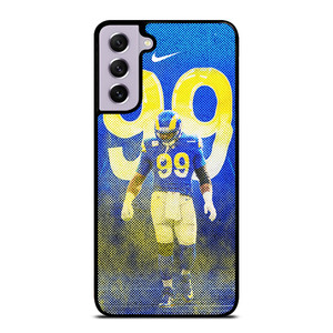AARON DONALD 99 LOS ANGELES RAMS NFL FOOTBALL Samsung Galaxy S21 FE Case Cover