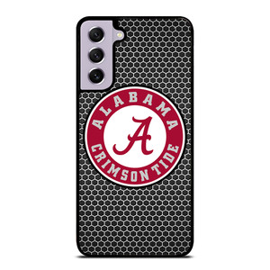 ALABAMA CRIMSON TIDE FOOTBALL METAL Samsung Galaxy S21 FE Case Cover