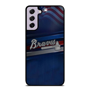 ATLANTA BRAVES MLB LOGO Samsung Galaxy S21 FE Case Cover