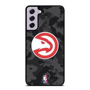 ATLANTA HAWKS BLACK CAMO Samsung Galaxy S21 FE Case Cover
