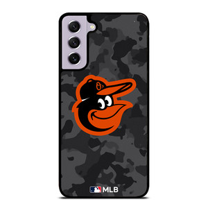 BALTIMORE ORIOLES BASEBALL BLACK CAMO Samsung Galaxy S21 FE Case Cover