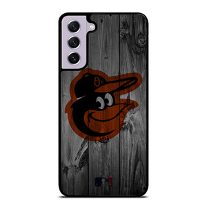 BALTIMORE ORIOLES BASEBALL MLB WOOD LOGO Samsung Galaxy S21 FE Case Cover