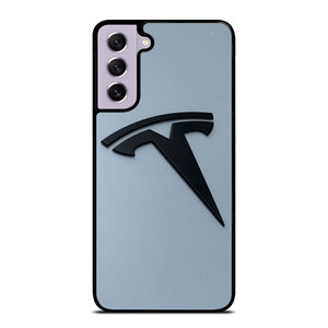 BLACK TESLA CAR LOGO Samsung Galaxy S21 FE Case Cover