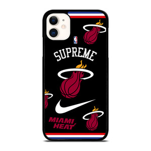 MIAMI HEAT NBA X SUPREME NIKE iPhone 11 Case Cover